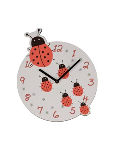 Ρολόι τοίχου "Πασχαλίτσα" Ø26εκ.