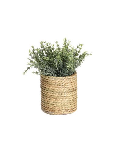 Τεχνητό φυτό ΙΙΙ  Ø17xY22εκ.σε γλάστρα Ø11xΥ11,5εκ.