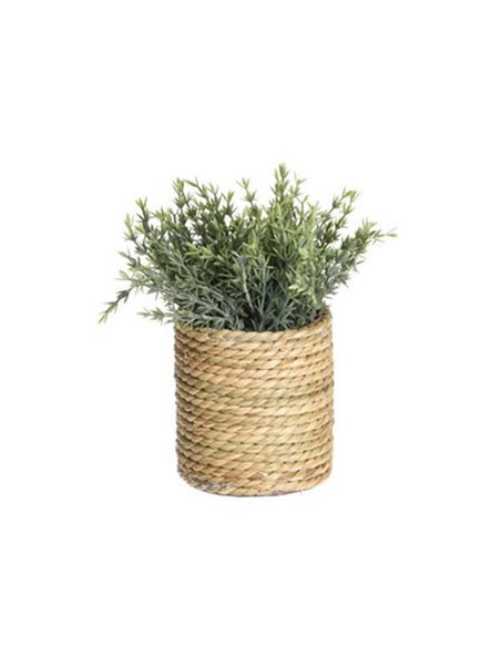 Τεχνητό φυτό ΙΙΙ  Ø17xY22εκ.σε γλάστρα Ø11xΥ11,5εκ.