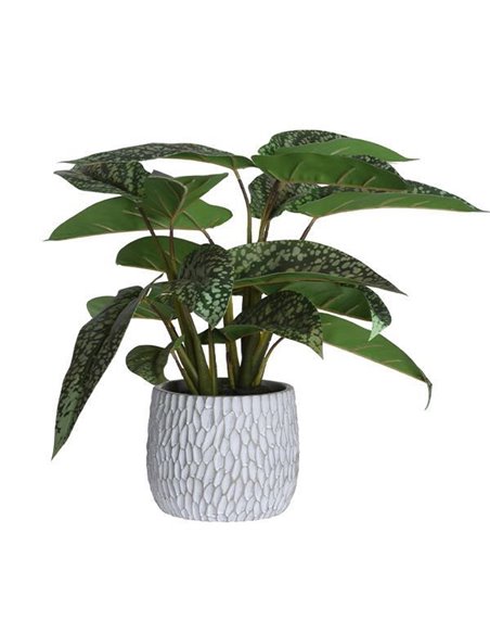 Τεχνητό φυτό συγκόνιο ύψους 39εκ. σε κεραμική γλάστρα