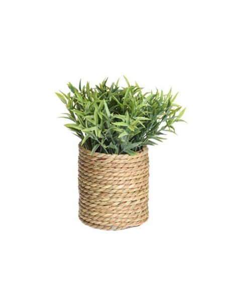 Τεχνητό φυτό ΙΙΙΙ  Ø17xY22εκ.σε γλάστρα Ø11xΥ11,5εκ.