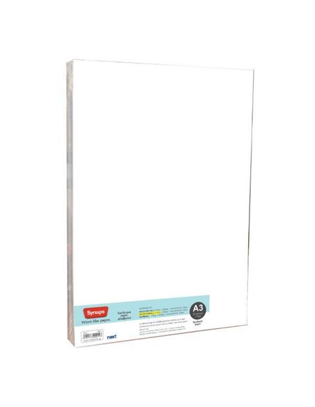 Synaps συνθετικό χαρτί αδιάβροχο Α3 20 φύλλα 170γρ.
