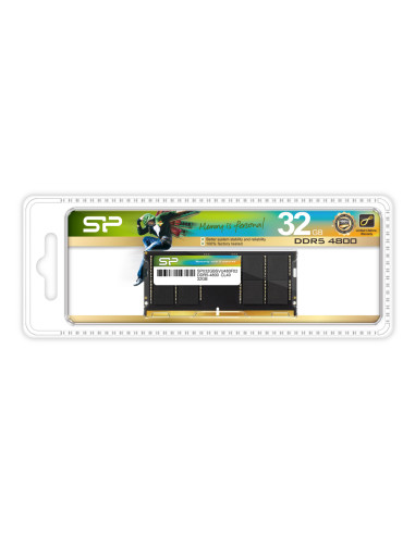 SILICON POWER μνήμη DDR5 SODIMM SP032GBSVU480F02, 32GB, 4800MHz, CL40