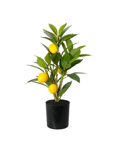 Λεμονιά τεχνητή σε γλάστρα 43εκ.