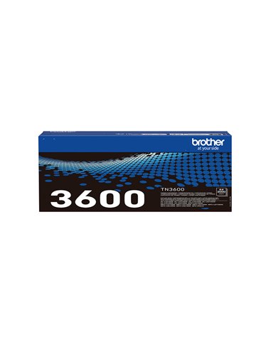 Brother Toner TN3600 - TN-3600 Black