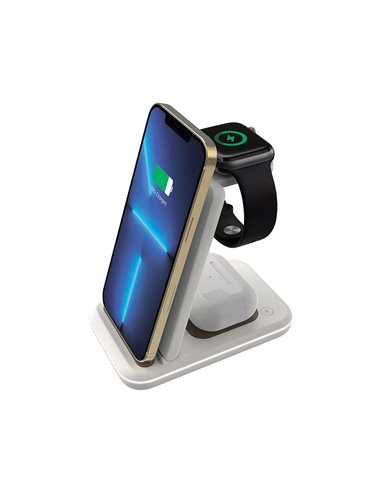 Canyon Wireless charger WS-304 15W 2in1 Cosmic Latte - CNS-WCS304