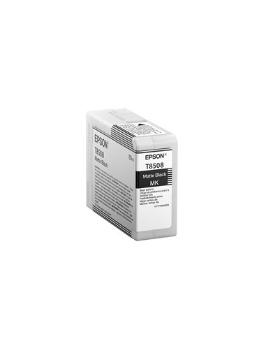 Ink Epson T8508 C13T85080N Matte Black - 80ml