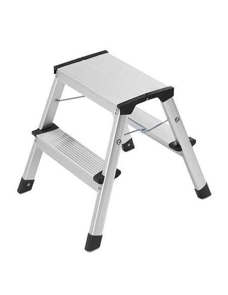 Σκάλα αλουμινίου με 2 σκαλοπάτια Υ50εκ.