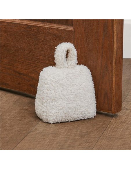 Στοπ πόρτας εκρού 17x7x16εκ.