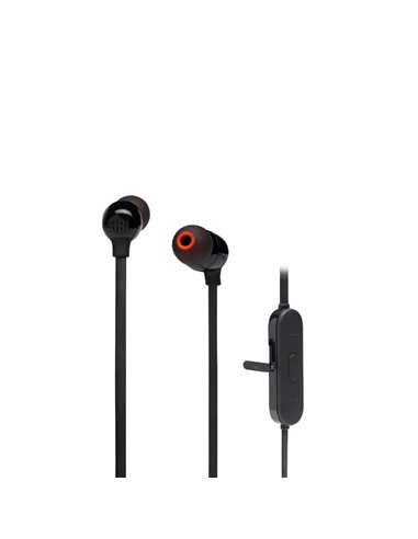 JBL Tune 125BT, Wireless In-Ear with 3-button Mic-Remote (Black) JBLT125BTBLK