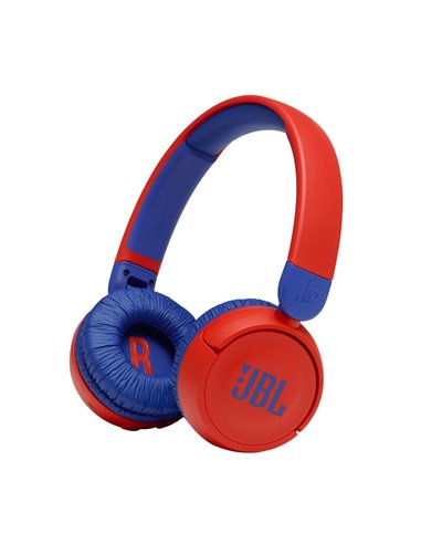 JBL JR310BT, On-Ear Headphones for Kids, Wireless (Red) JBLJR310BTRED