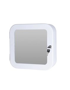 Φαρμακείο μεταλλικό λευκό Υ32x32x11,5εκ