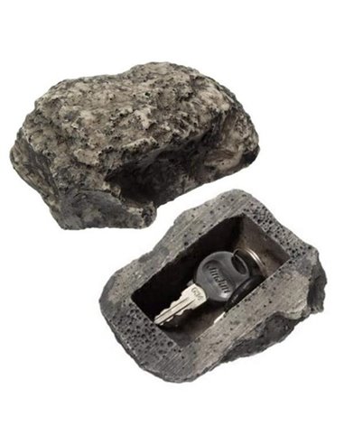 Θήκη φύλαξης κλειδιών Airbnb απομίμηση πέτρας Υ3x8x6 εκ.