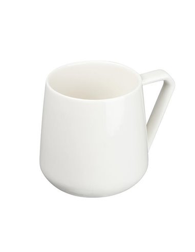 Κούπα λευκή από πορσελάνη 300 ml. Υ9,5xØ8,6εκ.