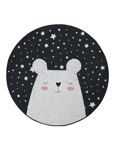 Χαλάκι παιδικό στρογγυλό Bear Ø120εκ.