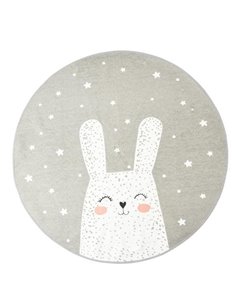 Χαλάκι παιδικό στρογγυλό Bunny Ø120εκ.