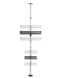 BRATECK Στύλος στήριξης LP63-46T για monitor 37" - 70", 35kg