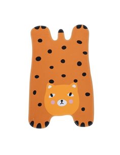 Χαλάκι παιδικό "Ζωάκια" σε σχήμα ζώου 50x80εκ. τίγρης