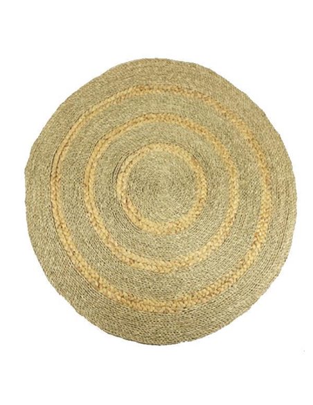 Χαλί στρογγυλό boho rattan Ø120εκ.