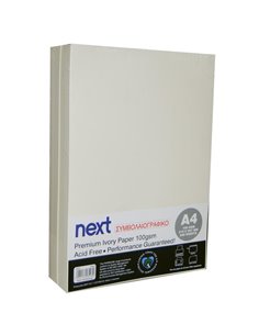 Next Gold Ivory συμβολαιογραφικό A4 500 φύλλα 100γρ.