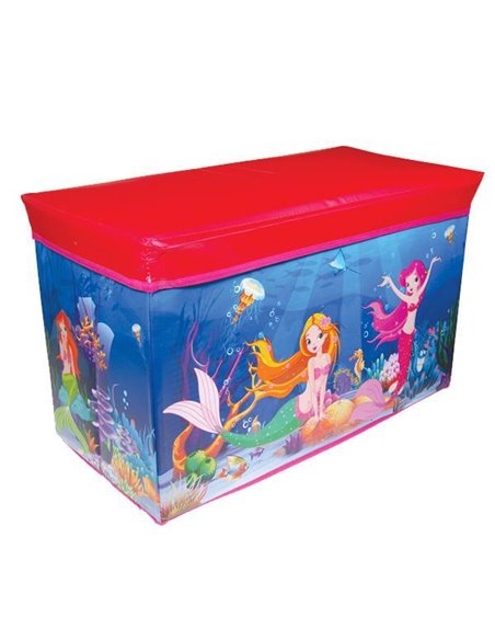 Κουτί αποθήκευσης υφασμάτινο γοργόνα Υ35x60x30εκ.