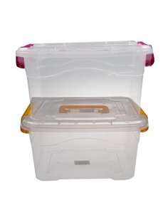 Κουτί αποθήκευσης πλαστικό 5.5lt, Υ13x24x18,5εκ.