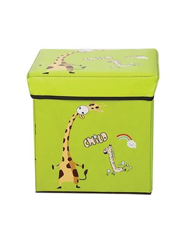 Κουτί αποθήκευσης καμηλοπάρδαλη Υ30x30x30εκ.