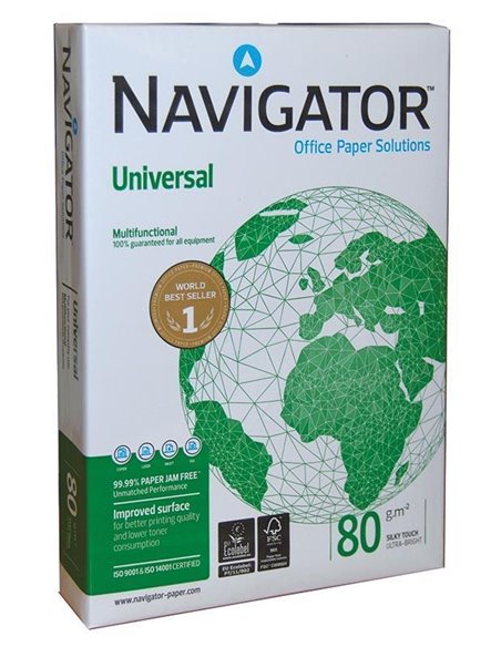 Φωτοαντιγραφικό χαρτί Navigator Α4 80γρ. 500φυλ. Προεξόφληση μετρητοίς. Δωρεάν μεταφορικά για όλη την ηπειρωτική Ελλάδα (εξαιρού
