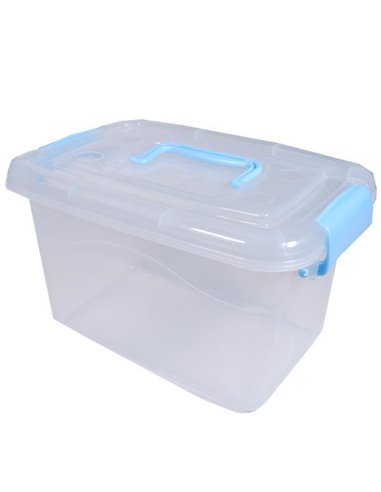 Κουτί αποθήκευσης πλαστικό, Υ18,5x32,5x23εκ.