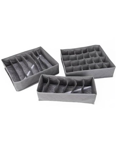 Θήκη οργάνωσης εσωρούχων σετ 3 τεμαχιών