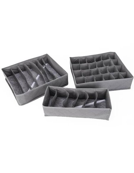 Θήκη οργάνωσης εσωρούχων σετ 3 τεμαχιών