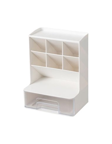 Organizer ή μολυβοθήκη λευκό Y24x18x14,5εκ.