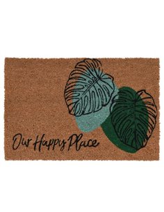 Ταπέτο εισόδου "Our happy place" 59x39εκ.