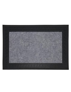 Ταπέτο εισόδου γκρι ανοιχτό 60x40εκ.