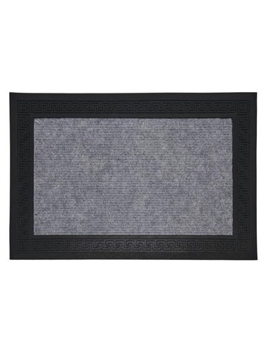 Ταπέτο εισόδου γκρι ανοιχτό 60x40εκ.