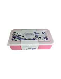 Φαγητοδοχείο έξι θέσεων ροζ 25x13x6εκ.