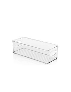 Δοχείο οργάνωσης ψυγείου Υ7x9.5x25εκ. διάφανο