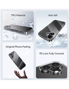 USAMS θήκη Primary US-BH887 για iPhone 16 Plus, διάφανη