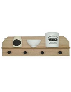 Κρεμάστρα για την κουζίνα, 4 θέσεων, Υ12x40x4εκ.