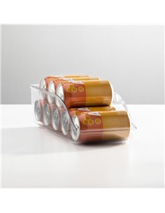 Δοχείο οργάνωσης ψυγείου διάφανο Υ9,7x35x13,5εκ.