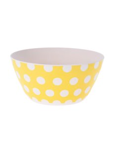 Μπωλ μελαμίνης κίτρινο Ø25,5x11,5εκ.