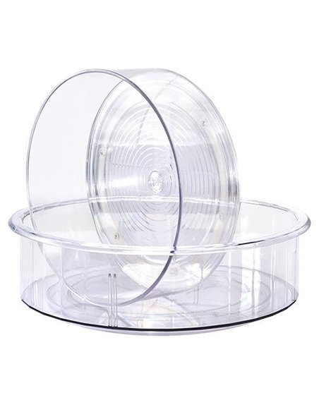 Δίσκος οργάνωσης περιστροφικός διάφανος 31x28,5xY9xεκ.