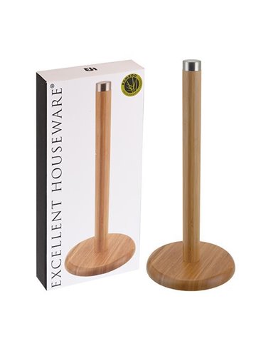 Βάση για ρολό κουζίνας ξύλινη Υ32xØ14εκ.