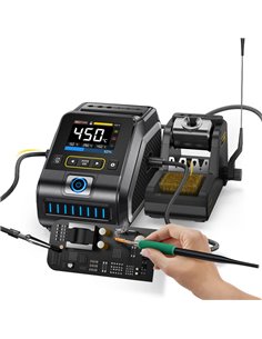 FNIRSI σταθμός συγκόλλησης DWS-200, 200W, 100~450 °C