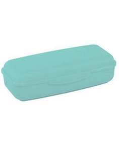 Φαγητοδοχείο μπαγκέτα - μολυβοθήκη πράσινο 1000 ml Υ5,5x25x10εκ.