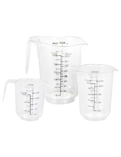 Σετ δοσομετρητή από πλαστικό 3 τεμάχια