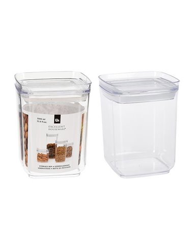 Δοχείο τροφίμων 1000ml  10,8x10,8xY13εκ.