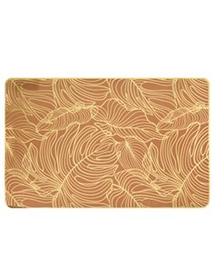 Σουπλά φαγητού Leaves II  από πολυπροπυλένιο 43.6x28.6εκ