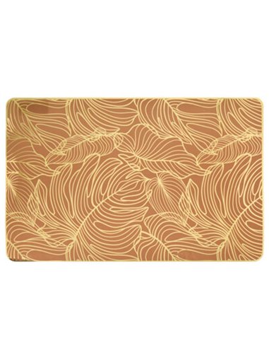 Σουπλά φαγητού Leaves II  από πολυπροπυλένιο 43.6x28.6εκ