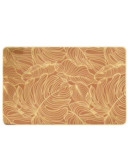 Σουπλά φαγητού Leaves II  από πολυπροπυλένιο 43.6x28.6εκ